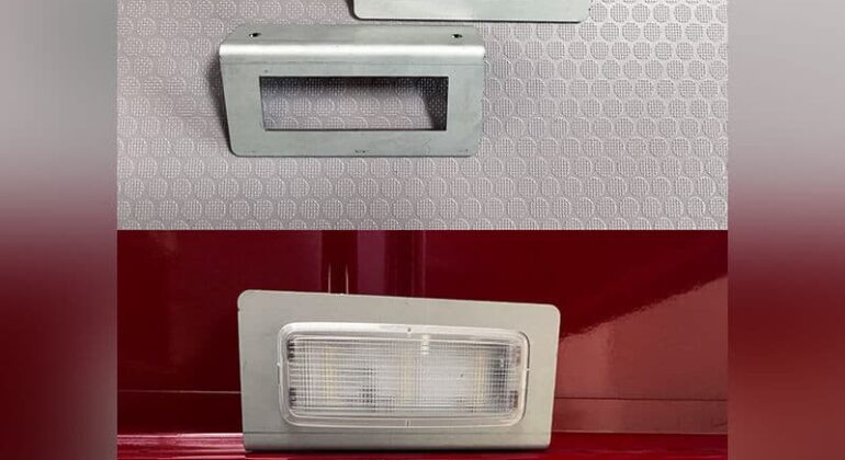 VANSysteme-Leuchtenhalter