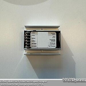 Dachlüfter Elektrisch Geschwindigkeitsregler