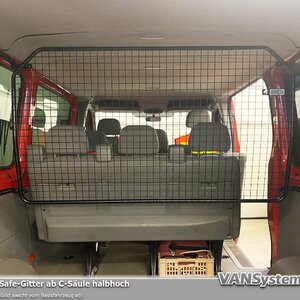 Vansafe Gitter Ab C Säule Halbhoch