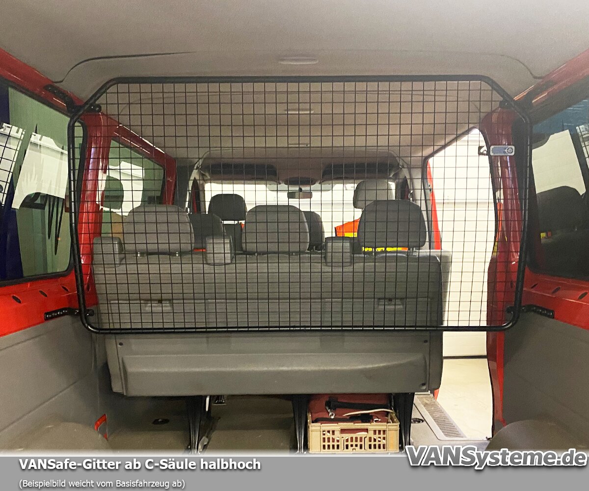 Vansafe Gitter Ab C Säule Halbhoch Vansafe Gitter Ab C Säule Halbhoch