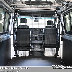 Vansafe Gitter Hinter 1. Sitzreihe Großes Fz