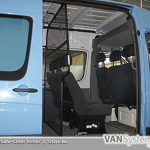 Vansafe Gitter Hinter 2. Sitzreihe