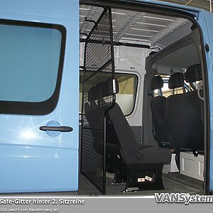 Vansafe Gitter Hinter 2. Sitzreihe Großes Fz