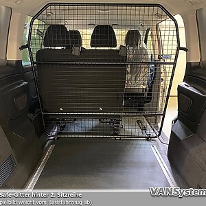 Vansafe Gitter Hinter 2. Sitzreihe Kleines Fz