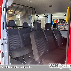 Vansafe Gitter Hinter 3. Sitzreihe