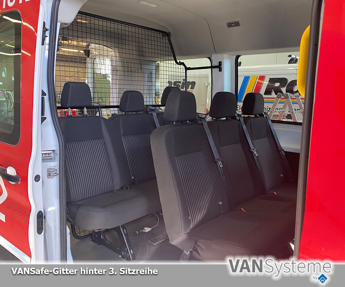 Vansafe Gitter Hinter 3. Sitzreihe Vansafe Gitter Hinter 3. Sitzreihe